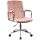 AKORD FD-24 Rózsaszín Velúr Irodai Szék Króm Vázzal