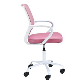 AKORD FD-6 Gyermek Forgószék Fehér/Rózsaszín