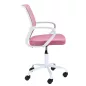 AKORD FD-6 Gyermek Forgószék Fehér/Rózsaszín