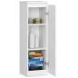 AKORD CLP W30 Fali Vitrin Laminált Fehér Matt