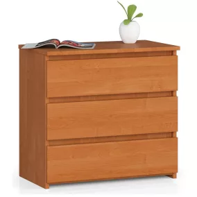 AKORD CLP 3 Fiókos Égerfa Komód