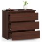 AKORD CLP CL3 Fiókos szekrény Laminált Wenge 3 Fiókos