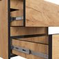 AKORD CLP Éjjeliszekrény Craft Tölgy 2 Fiókos