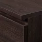 AKORD CLP Éjjeliszekrény 2 Fiókos Wenge