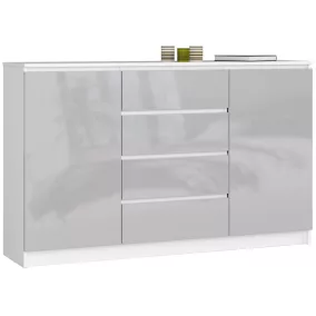 AKORD CLP K160 Komód Metál Magasfényű MDF