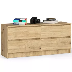 AKORD CLP Artisan Tölgy Komód 4 Fiókos Matt