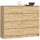 AKORD CLP Artisan Tölgy 8-Fiókos Komód