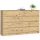AKORD CLP Artisan Tölgy 8 Fiókos Komód