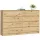 AKORD CLP Artisan Tölgy 8 Fiókos Komód