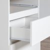 AKORD CLP 120 Komód 8 Fiókos Laminált Fehér Matt