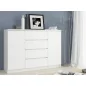 AKORD CLP K160 Komód Laminált Fehér Matt
