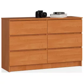 AKORD CLP 6-Fiókos Éger Komód