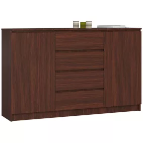 AKORD CLP K160 Komód Wenge Laminált 4 Fiókos
