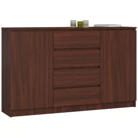 AKORD CLP K160 Komód Wenge Laminált 4 Fiókos