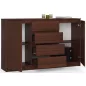 AKORD CLP K160 Komód Wenge Laminált 4 Fiókos