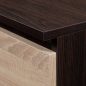 AKORD CLP K140 Komód Wenge/Sonoma Tölgy 3 Ajtós 3 Fiókos
