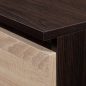 AKORD CLP Modern Fiókos Komód Wenge-Sonoma Tölgy 10 Fiókos