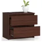 AKORD CLP Éjjeliszekrény Laminált Wenge 2 Fiókos