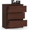 AKORD CLP Komód 3 Fiókos Laminált Wenge Matt