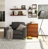AKORD CLP Komód 3 Fiókos Laminált Wenge Matt