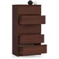 AKORD CLP 5 Fiókos Komód Wenge Laminált 60cm
