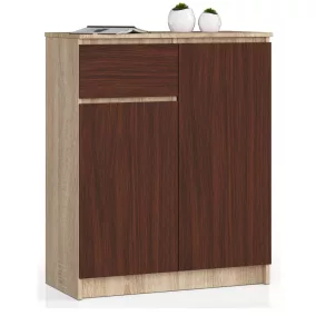 AKORD CLP K80 Komód Sonoma Tölgy Wenge Laminált