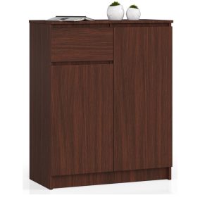 AKORD CLP Modern Komód Laminált Wenge 80cm