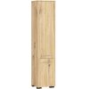 AKORD FIN Fürdőszobai Magas Szekrény Artisan Tölgy 2 Ajtós