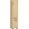 AKORD FIN Fürdőszobai Magas Szekrény Artisan Tölgy 2 Ajtós