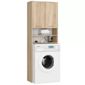   AKORD FIN Mosógép Fölötti Szekrény Sonoma Tölgy Laminált