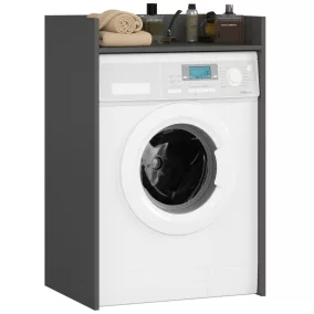 AKORD FIN Mosógép Szekrény Laminált Grafit Szürke