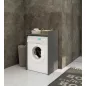 AKORD FIN Mosógép Szekrény Laminált Grafit Szürke