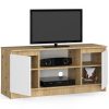 Tv Szekrény K120 2a 1f Clp Artisan Tölgy / Fehér