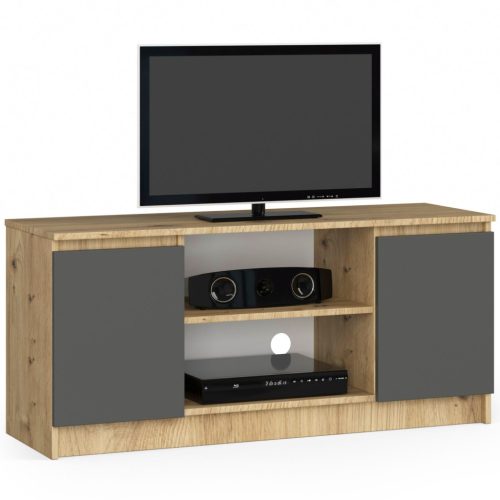 Tv Szekrény K120 2a 1p Clp Artisan Tölgy / Szürke