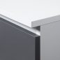 AKORD CLP K120 TV-állvány Laminált Fehér-Szürke