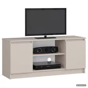 AKORD CLP RTV Szekrény K120 Laminált Kaszmír Matt