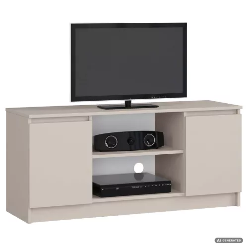 AKORD CLP RTV Szekrény K120 Laminált Kaszmír Matt