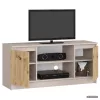 AKORD Furniture Factory CLP RTV K120 TV-szekrény Laminált Kaszmír / Artisan Tölgy Kétajtós
