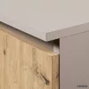 AKORD Furniture Factory CLP RTV K120 TV-szekrény Laminált Kaszmír / Artisan Tölgy Kétajtós