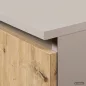   AKORD Furniture Factory CLP RTV K120 TV-szekrény Laminált Kaszmír / Artisan Tölgy Kétajtós