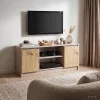 AKORD Furniture Factory CLP RTV K120 TV-szekrény Laminált Kaszmír / Artisan Tölgy Kétajtós