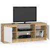 Tv Szekrény K140 2a 1f Clp Artisan Tölgy / Fehér