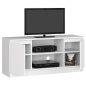 AKORD CLP TV Szekrény 120 Laminált Fehér Matt