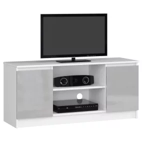 AKORD CLP 120 TV Szekrény Metál Akril Magasfényű