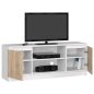AKORD CLP TV szekrény 140 Fehér Sonoma Tölgy