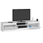 AKORD CLP K160 TV-szekrény Laminált Fehér Matt