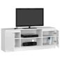 AKORD Modern TV Szekrény 140 Fehér Magasfényű Akril