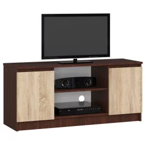 AKORD K120 TV-állvány Wenge Sonoma Tölgy Laminált