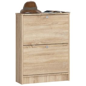 AKORD Klasszikus Sonoma Tölgy Billenő Cipősszekrény