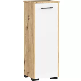   AKORD FIN S30 Fürdőszobai Álló Szekrény Artisan Tölgy-Fehér